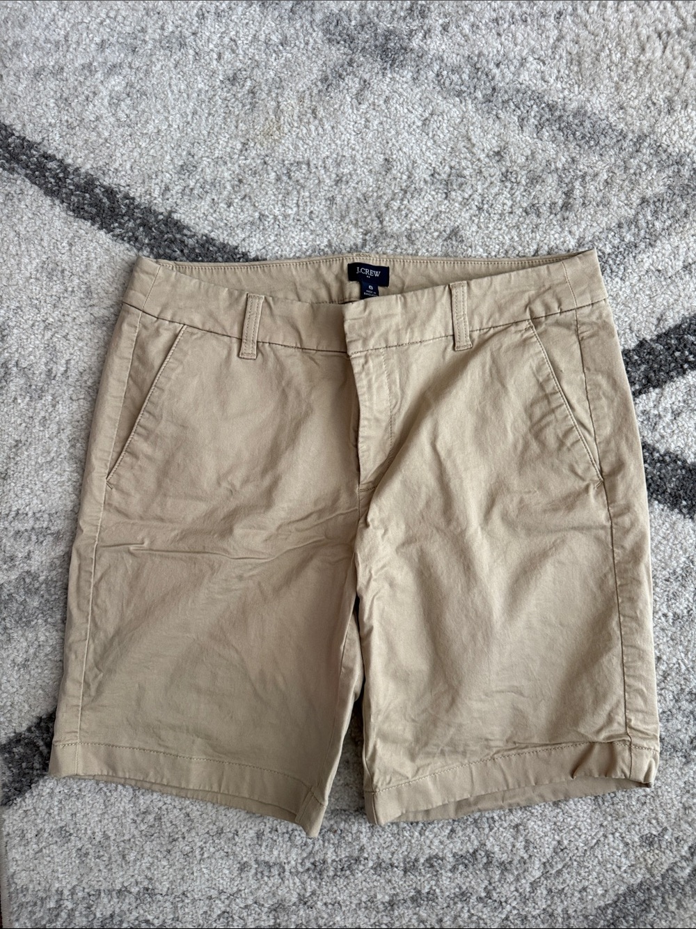 J. Crew Khaki Women's Bermuda Shorts